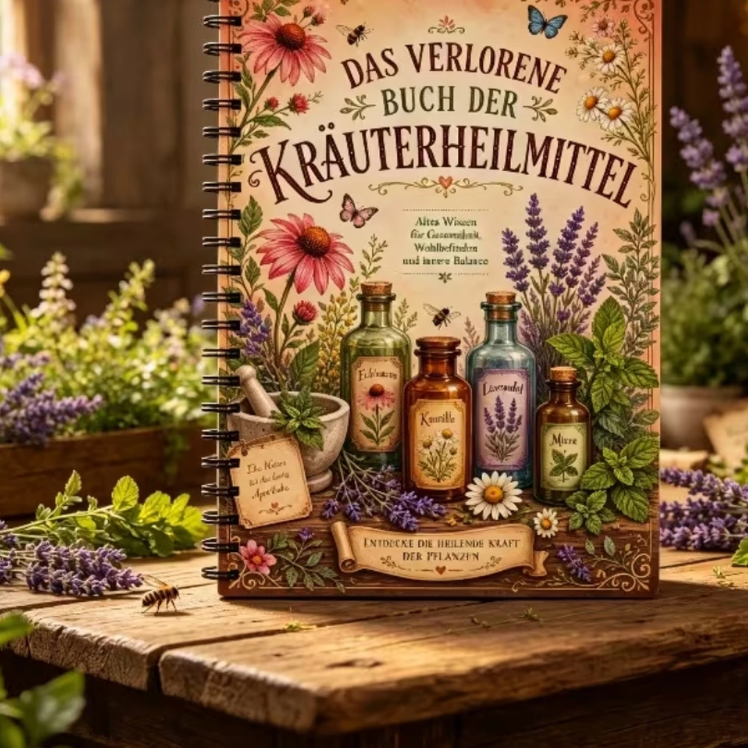 Książka Zielarska — „Das Verlorene Buch der Kräuterheilmittel" · DE
